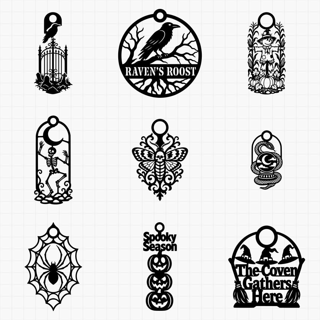 Halloween Door Hanger Designs - Thumbnail 4