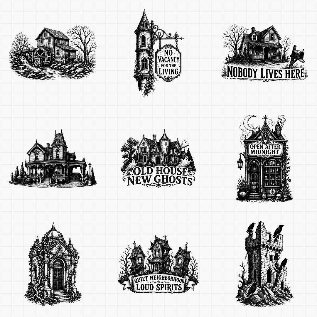Haunted Houses & Gothic Architecture Designs - Thumbnail 6