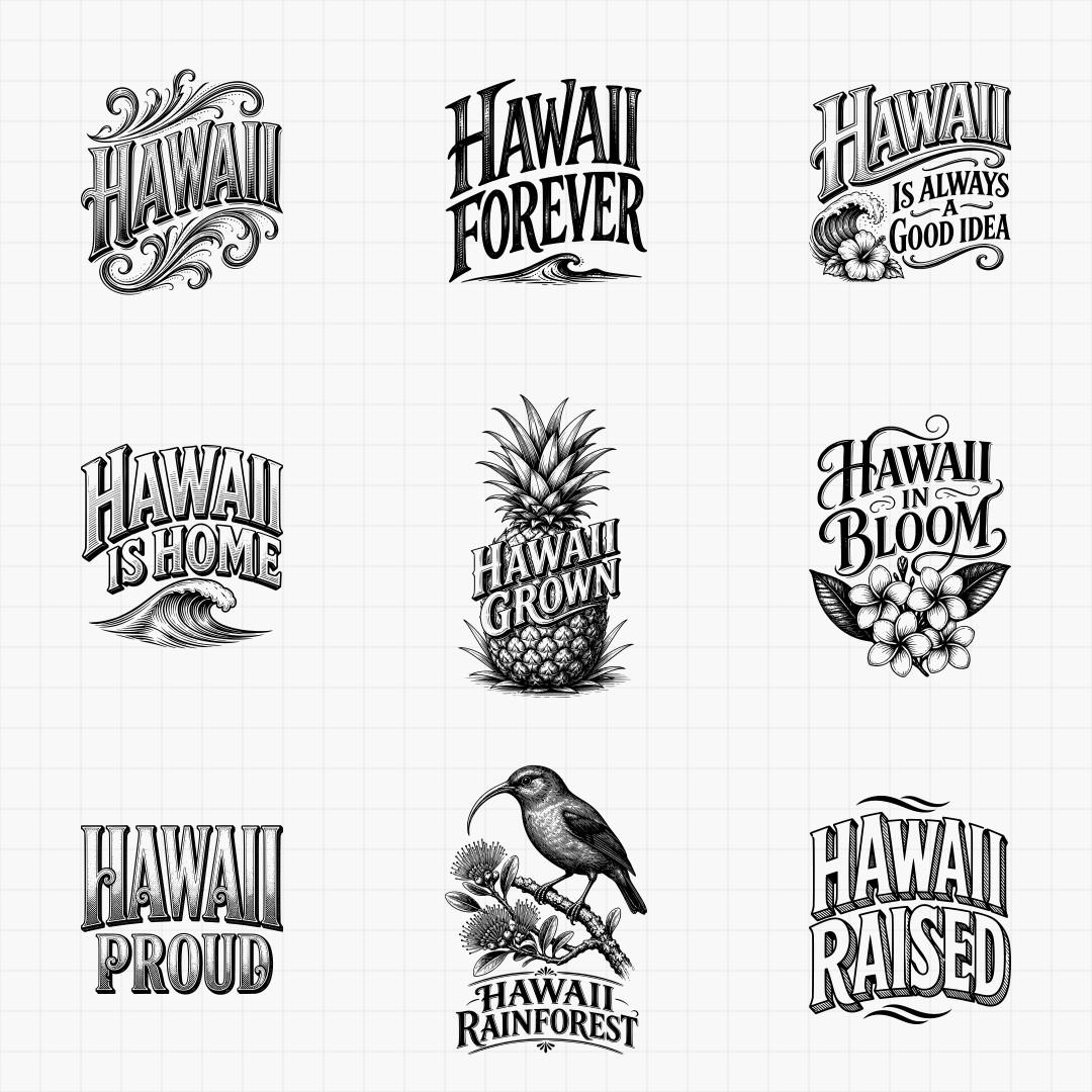 Hawaii State Pride & Travel Designs - Thumbnail 3