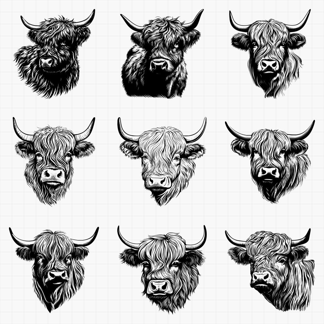 Highland Cow Designs - Thumbnail 2