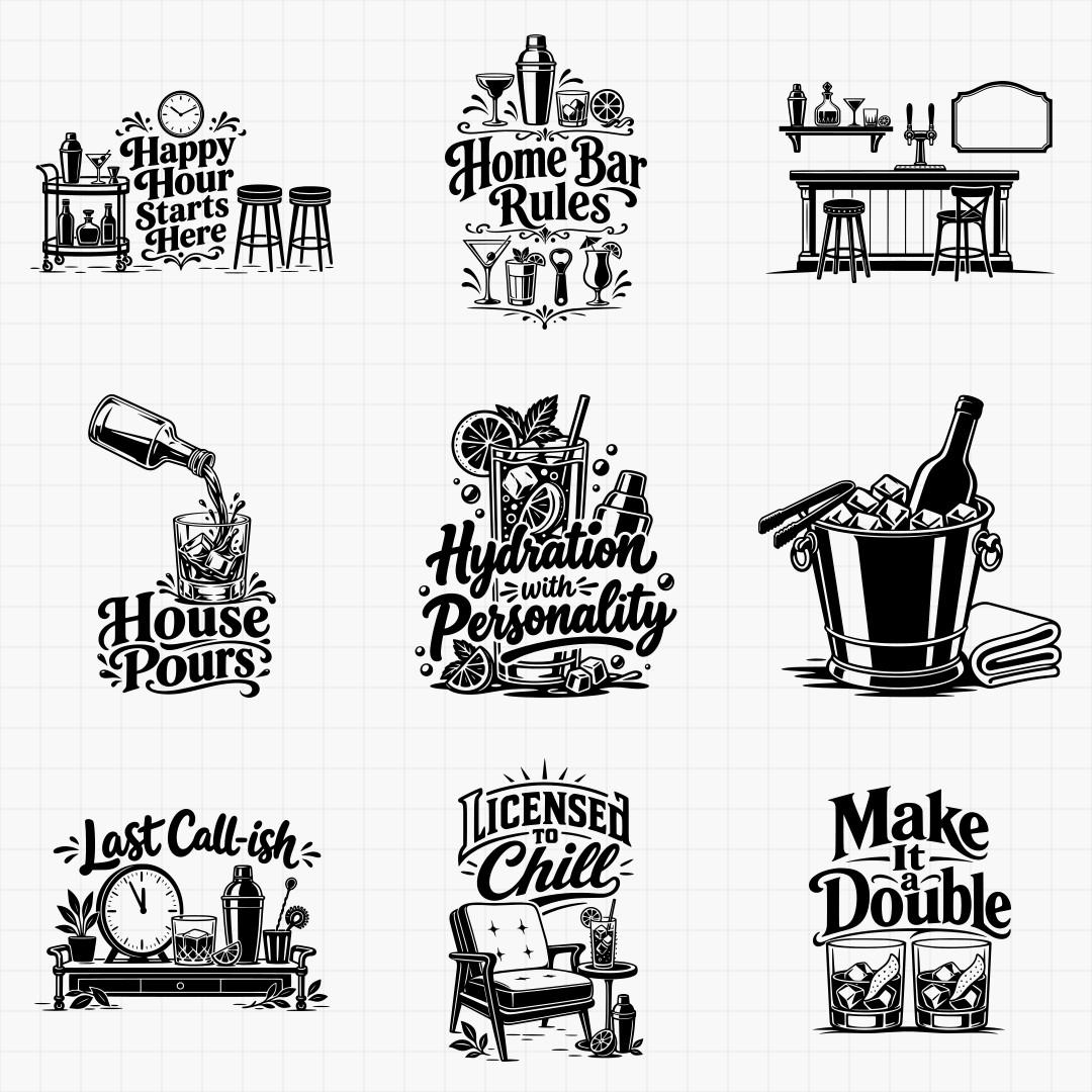 Home Bar & Cocktail Signs - Thumbnail 4