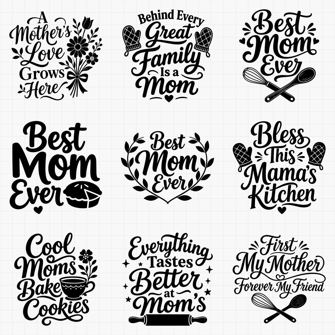 Mother's Day Cutting Board Sayings - Thumbnail 2
