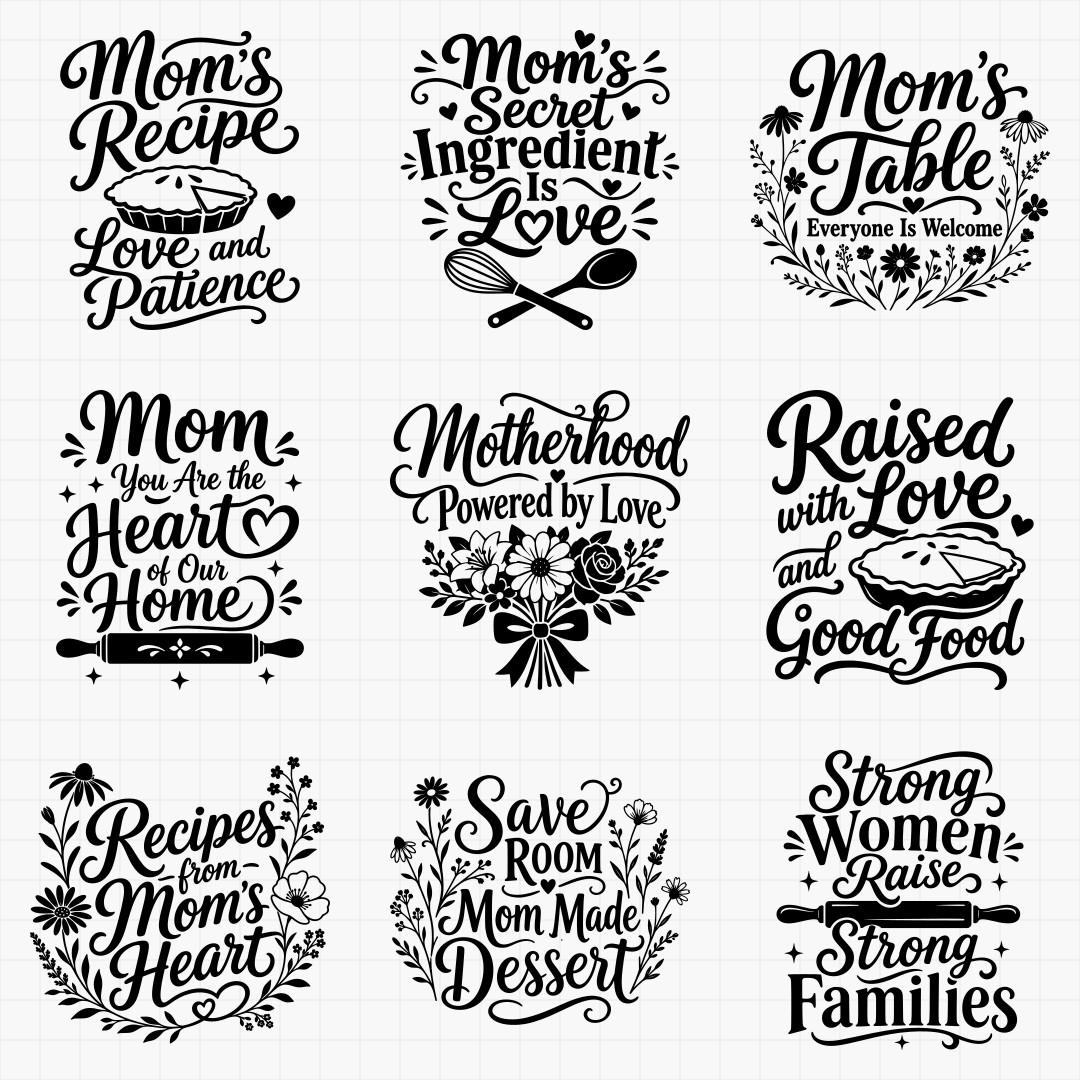Mother's Day Cutting Board Sayings - Thumbnail 6