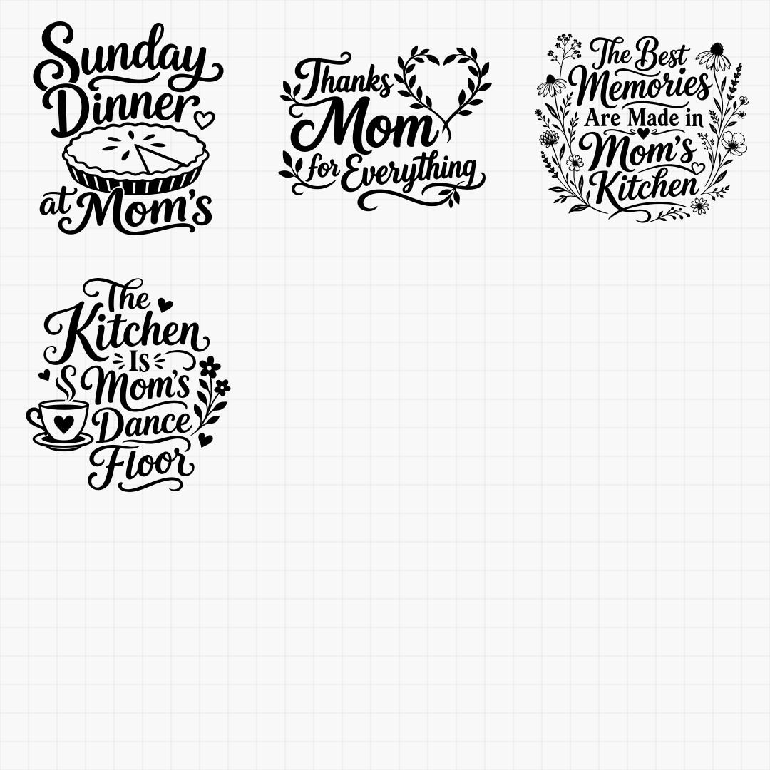 Mother's Day Cutting Board Sayings - Thumbnail 7