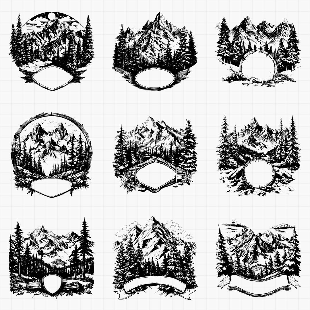 Mountain Sign Designs - Thumbnail 5