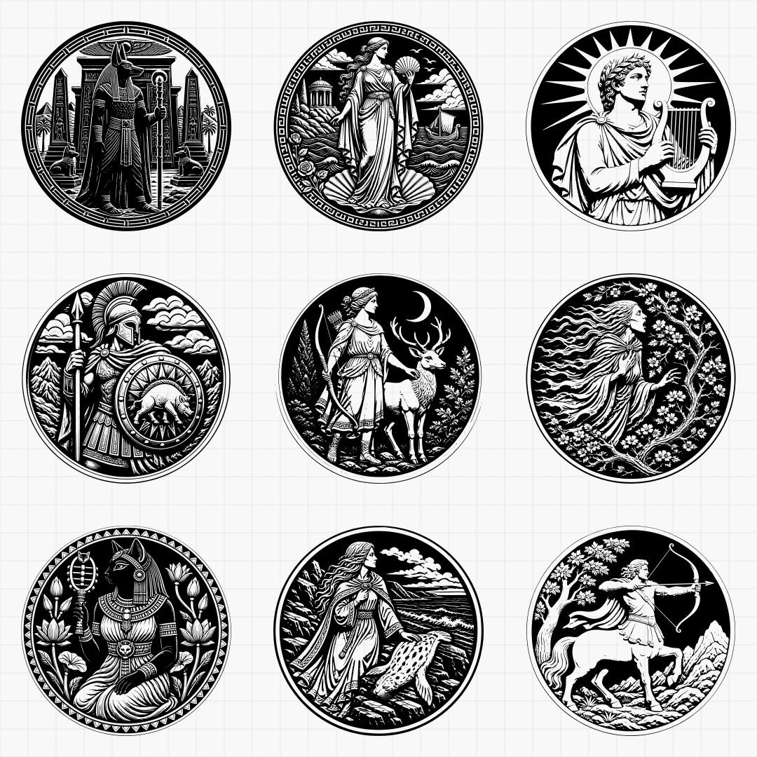 Mythology Relief Medallions - Thumbnail 2