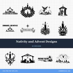 Nativity and Advent Designs