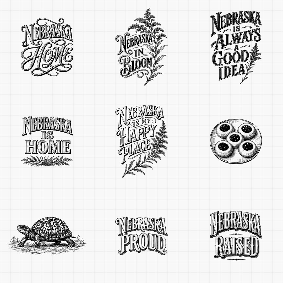 Nebraska State Pride & Travel Designs - Thumbnail 4