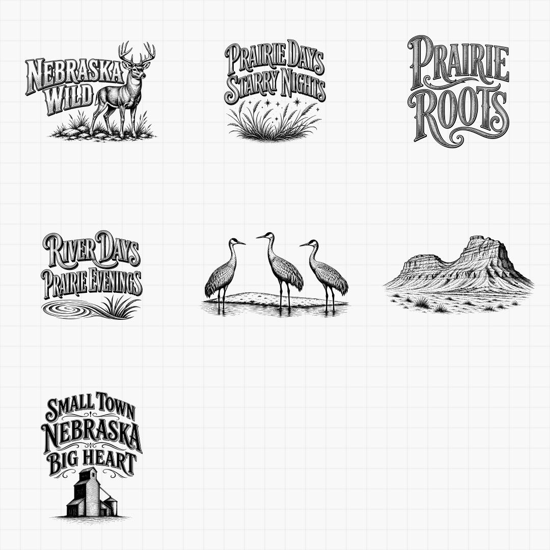 Nebraska State Pride & Travel Designs - Thumbnail 6