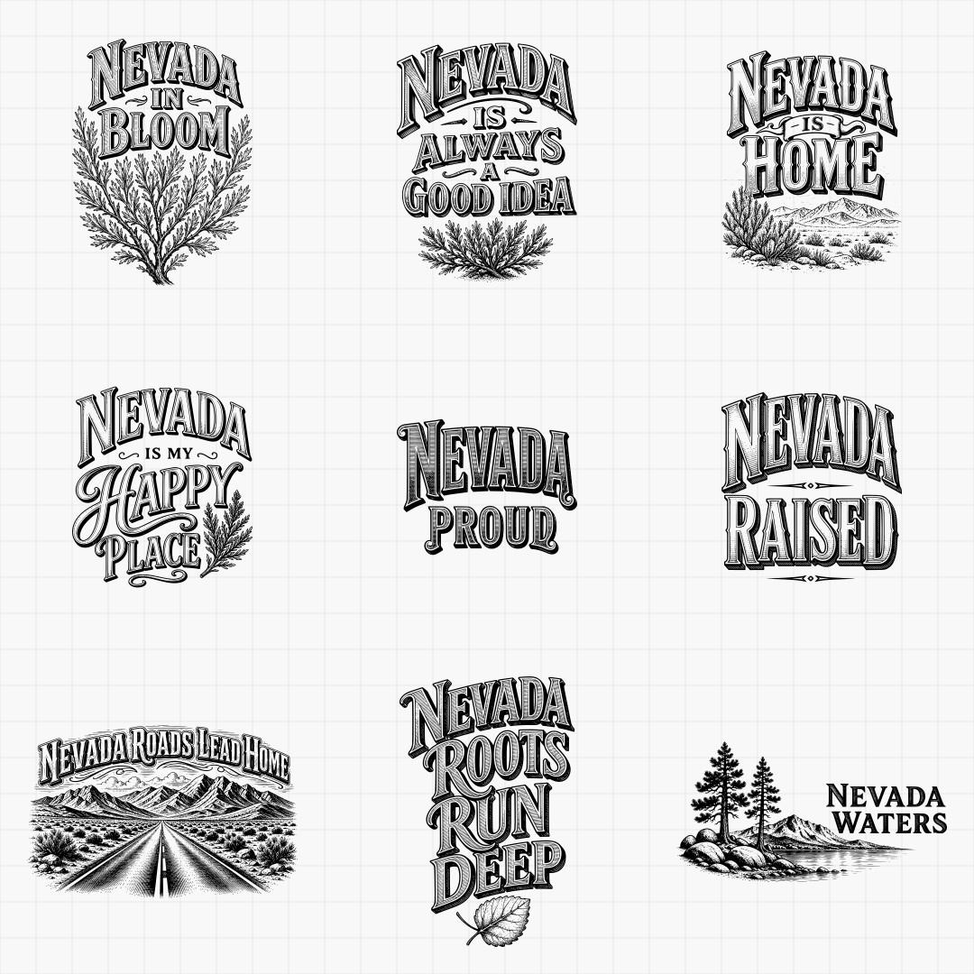 Nevada State Pride & Travel Designs - Thumbnail 5