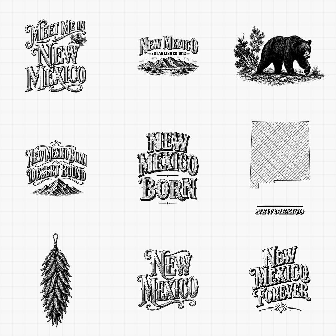 New Mexico State Pride & Travel Designs - Thumbnail 3
