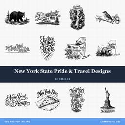 New York State Pride & Travel Designs