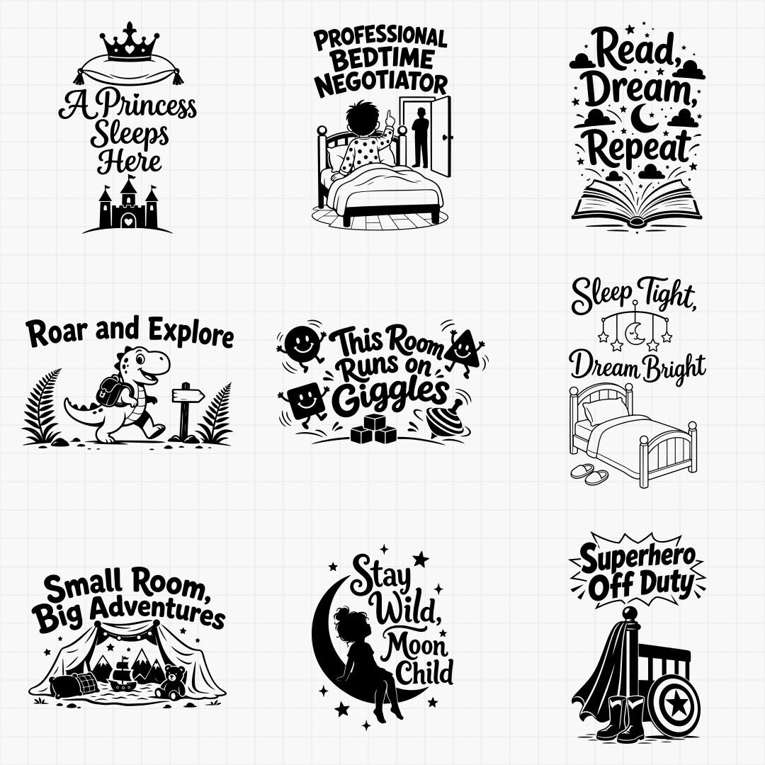 Nursery & Kids Room Signs - Thumbnail 5