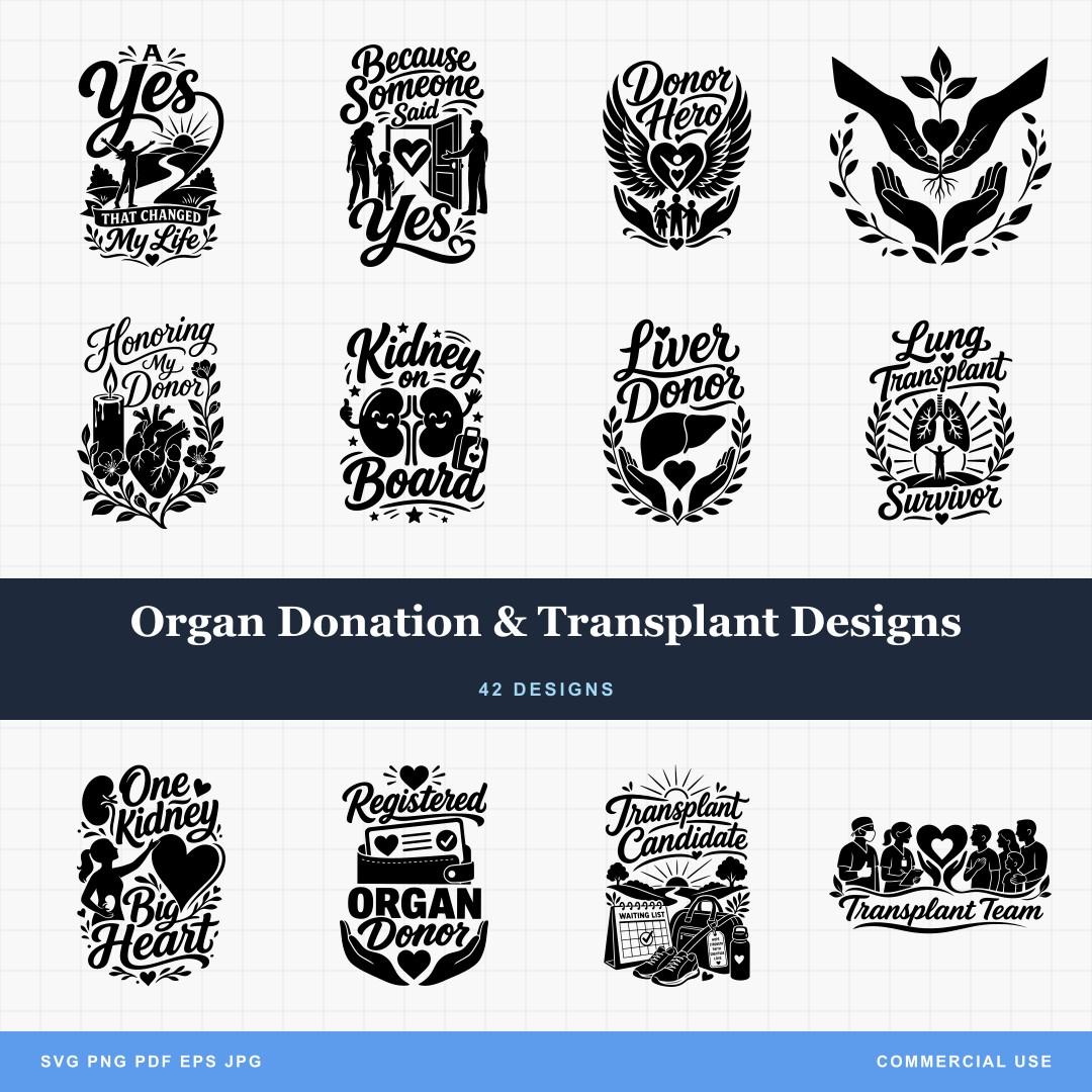 Organ Donation & Transplant Designs