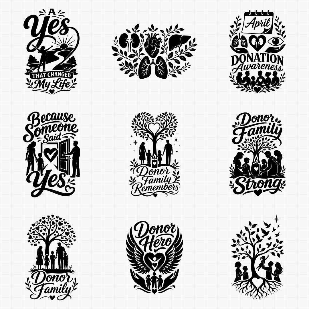 Organ Donation & Transplant Designs - Thumbnail 2