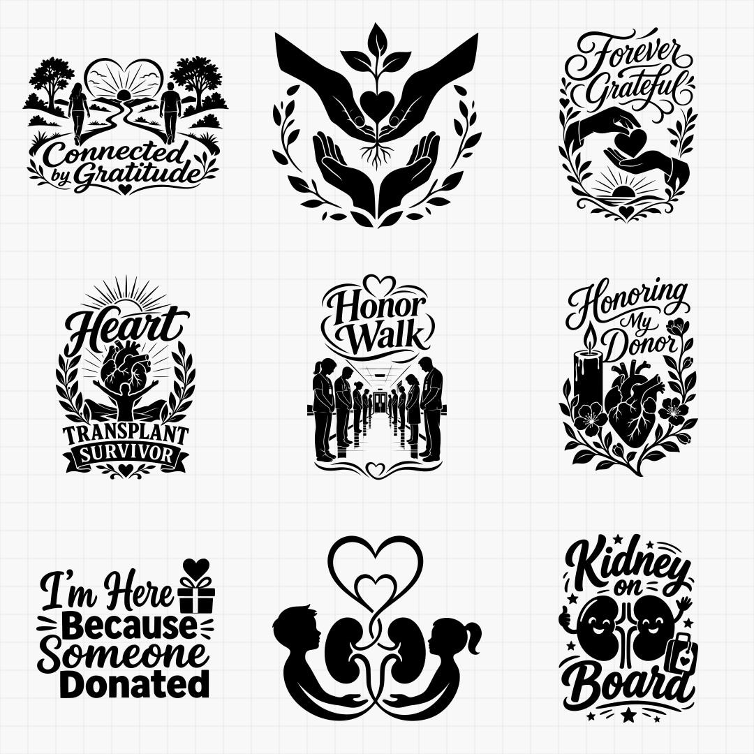 Organ Donation & Transplant Designs - Thumbnail 3