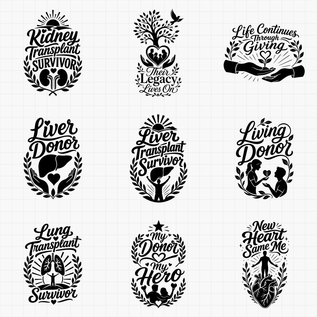 Organ Donation & Transplant Designs - Thumbnail 4