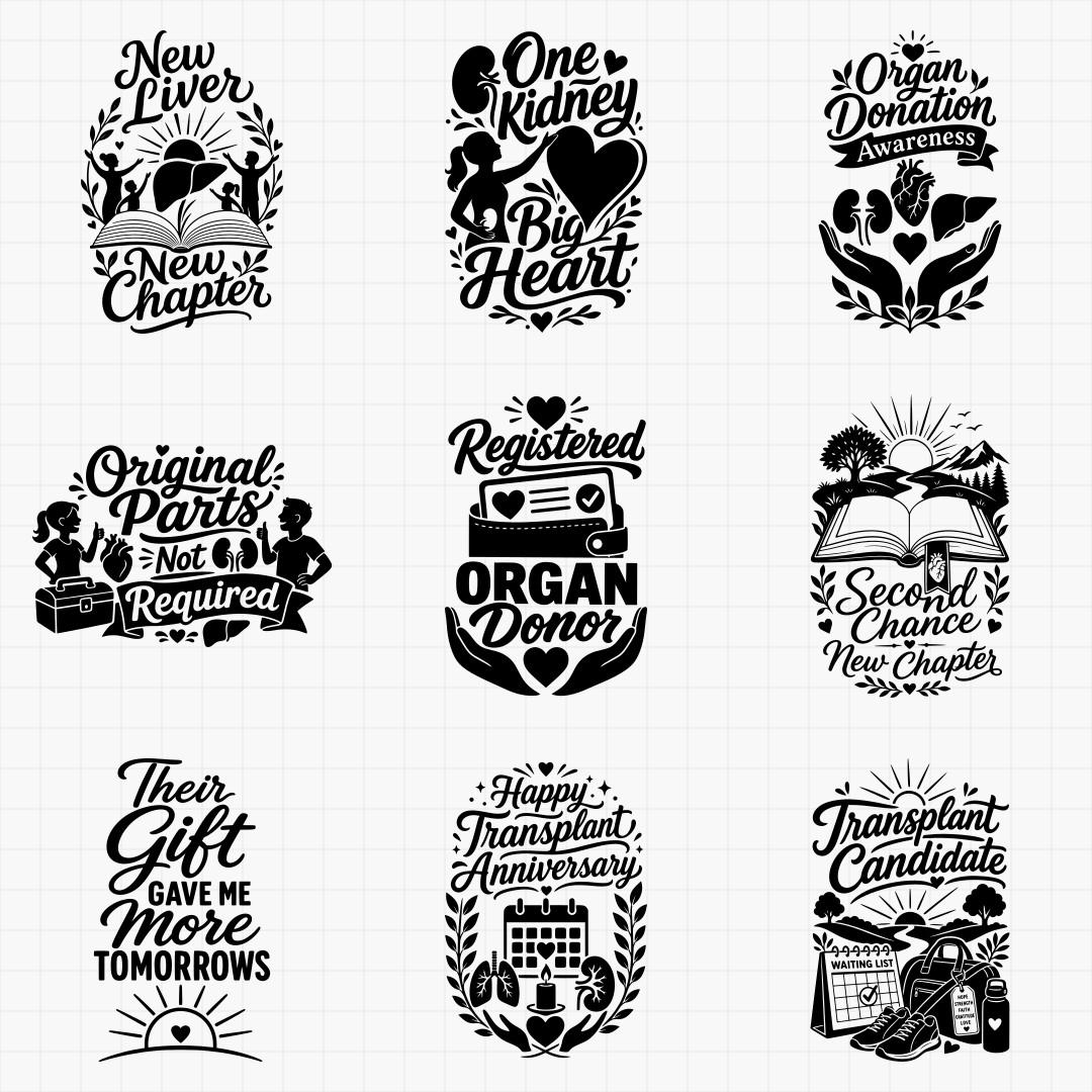 Organ Donation & Transplant Designs - Thumbnail 5