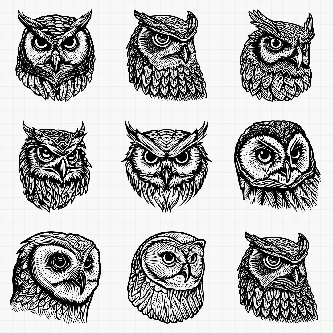 Owl Designs Pack - Thumbnail 3