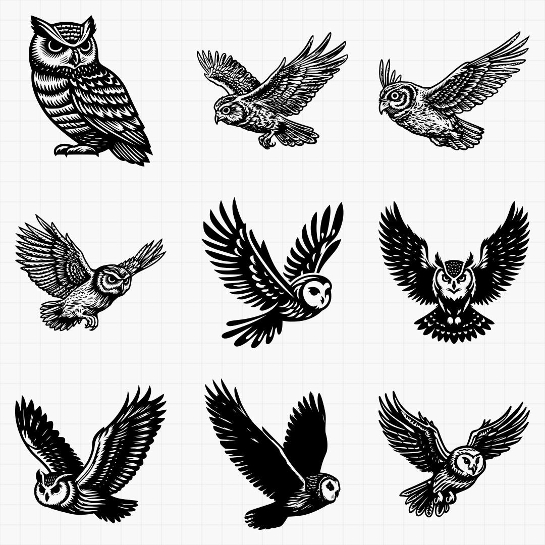 Owl Designs Pack - Thumbnail 5