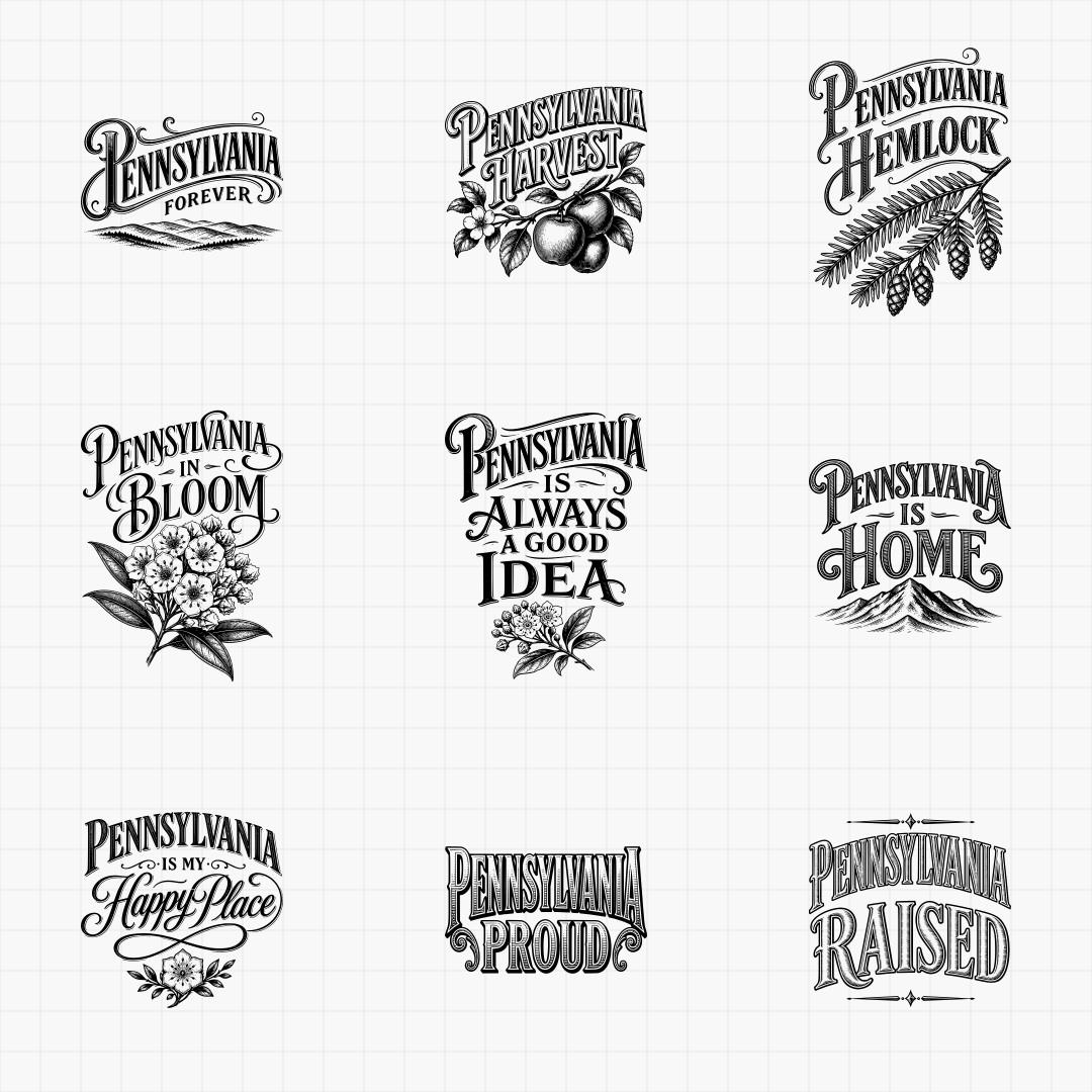 Pennsylvania State Pride & Travel Designs - Thumbnail 4
