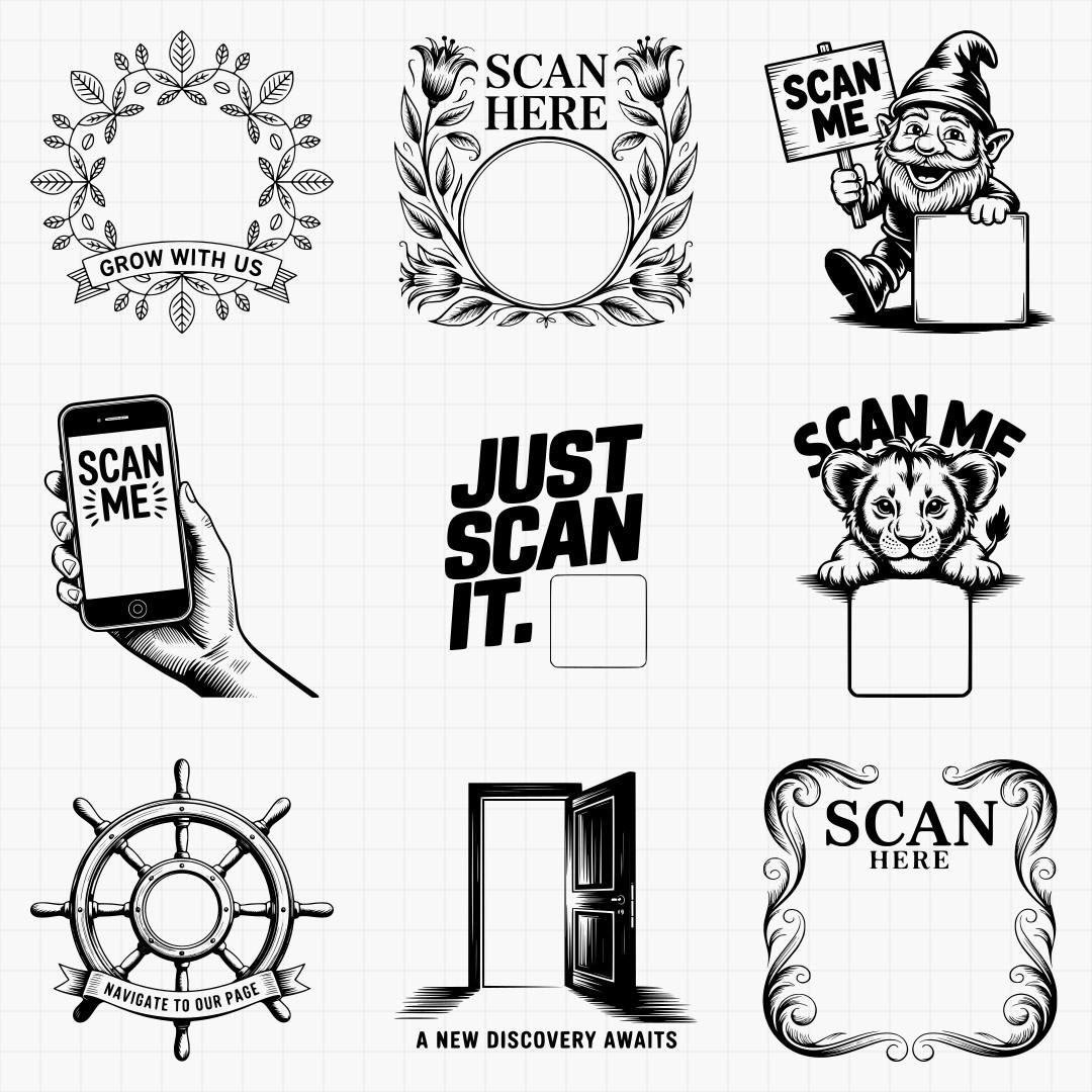 Qr Code Frame Designs - Thumbnail 3