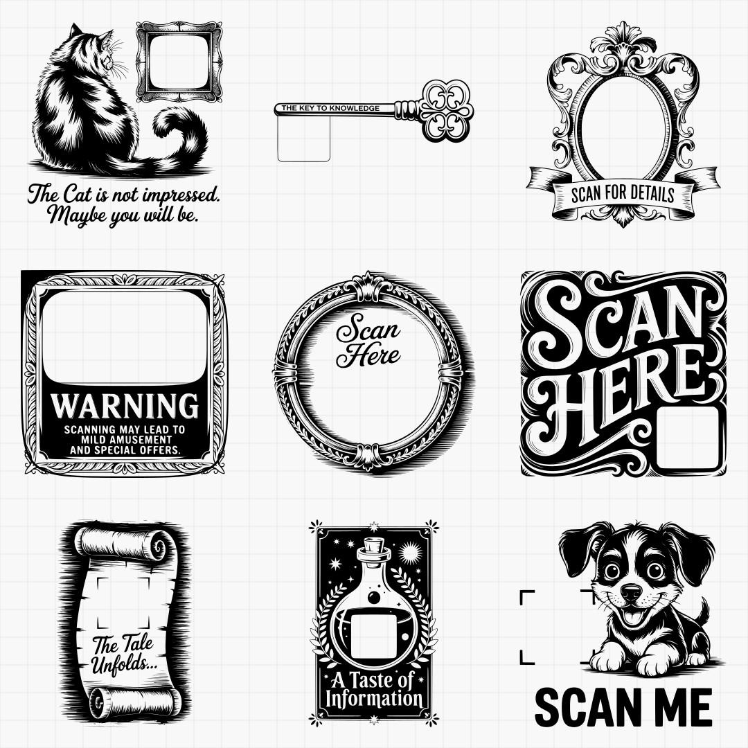 Qr Code Frame Designs - Thumbnail 4