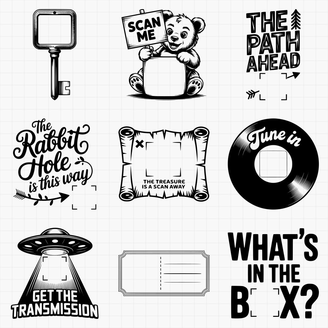 Qr Code Frame Designs - Thumbnail 8