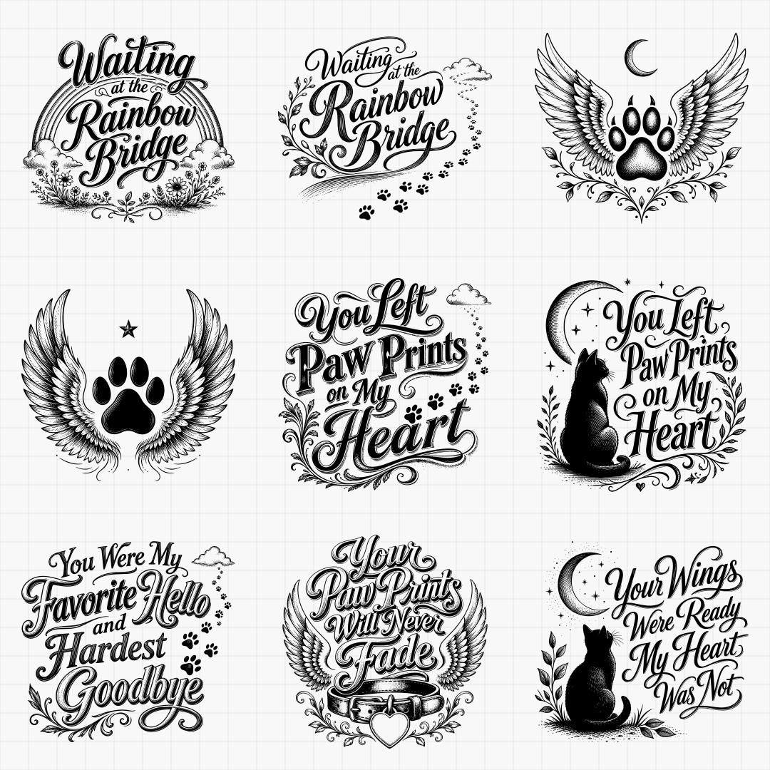 Rainbow Bridge Pet Memorial Designs - Thumbnail 6