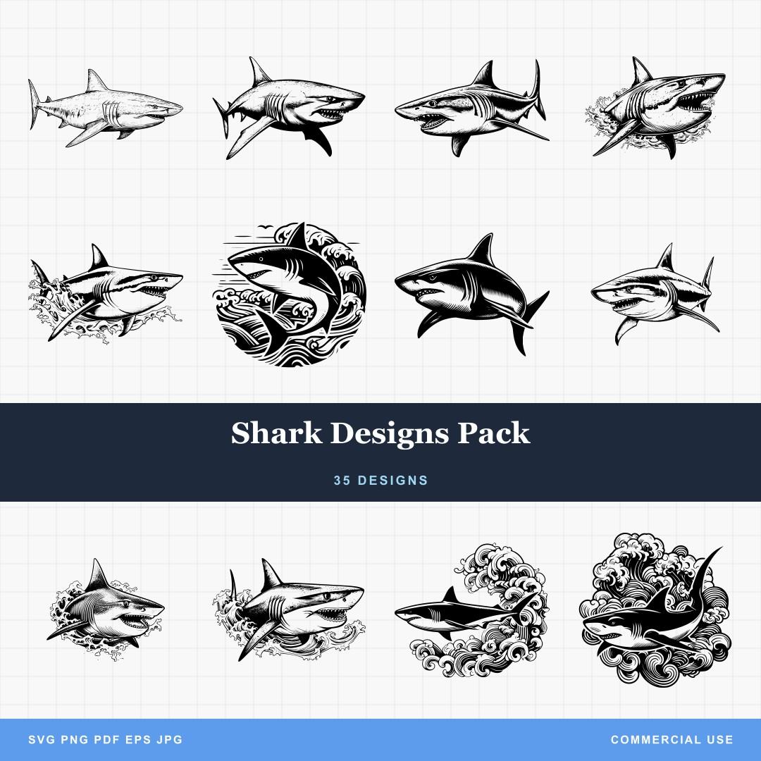 Shark Designs Pack