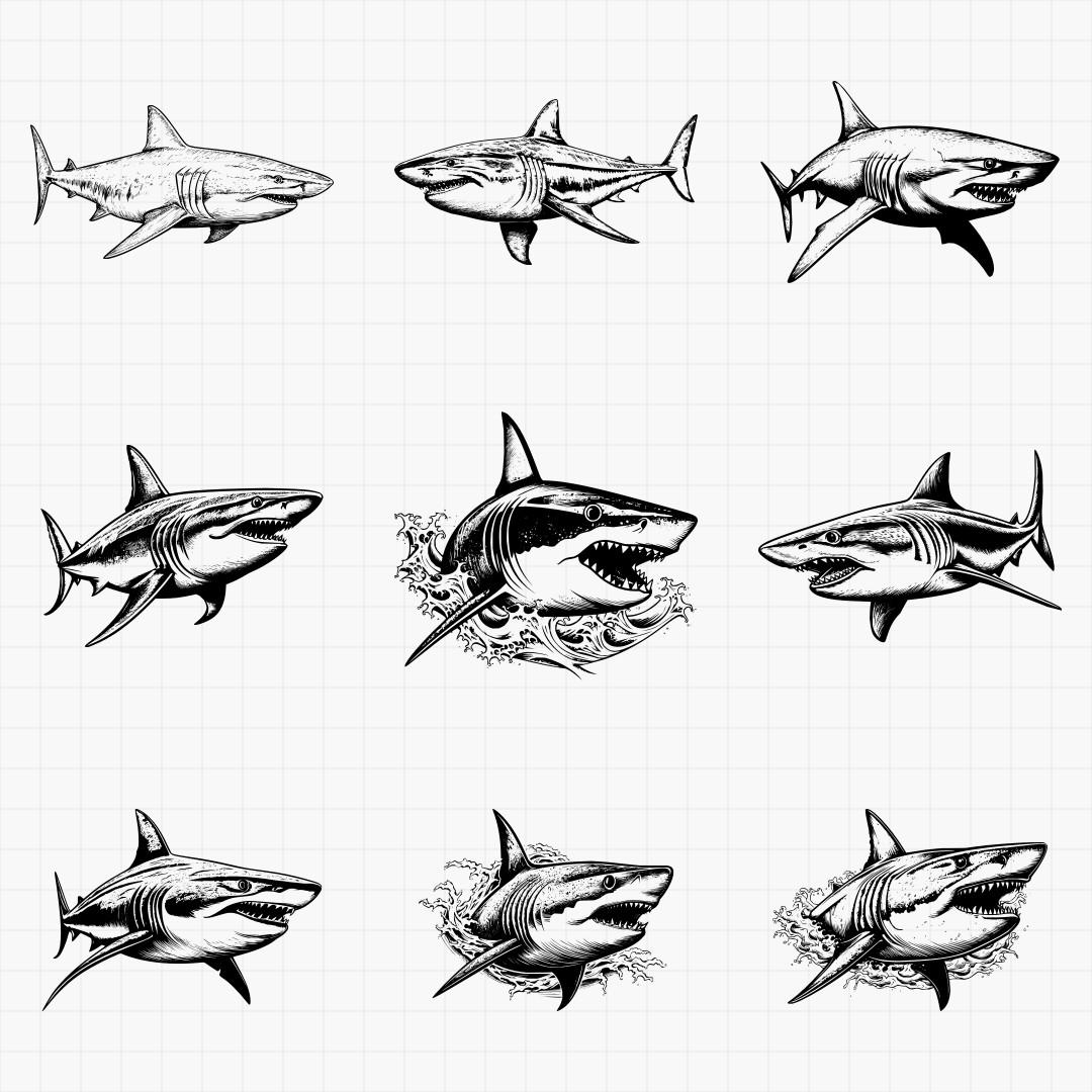 Shark Designs Pack - Thumbnail 2