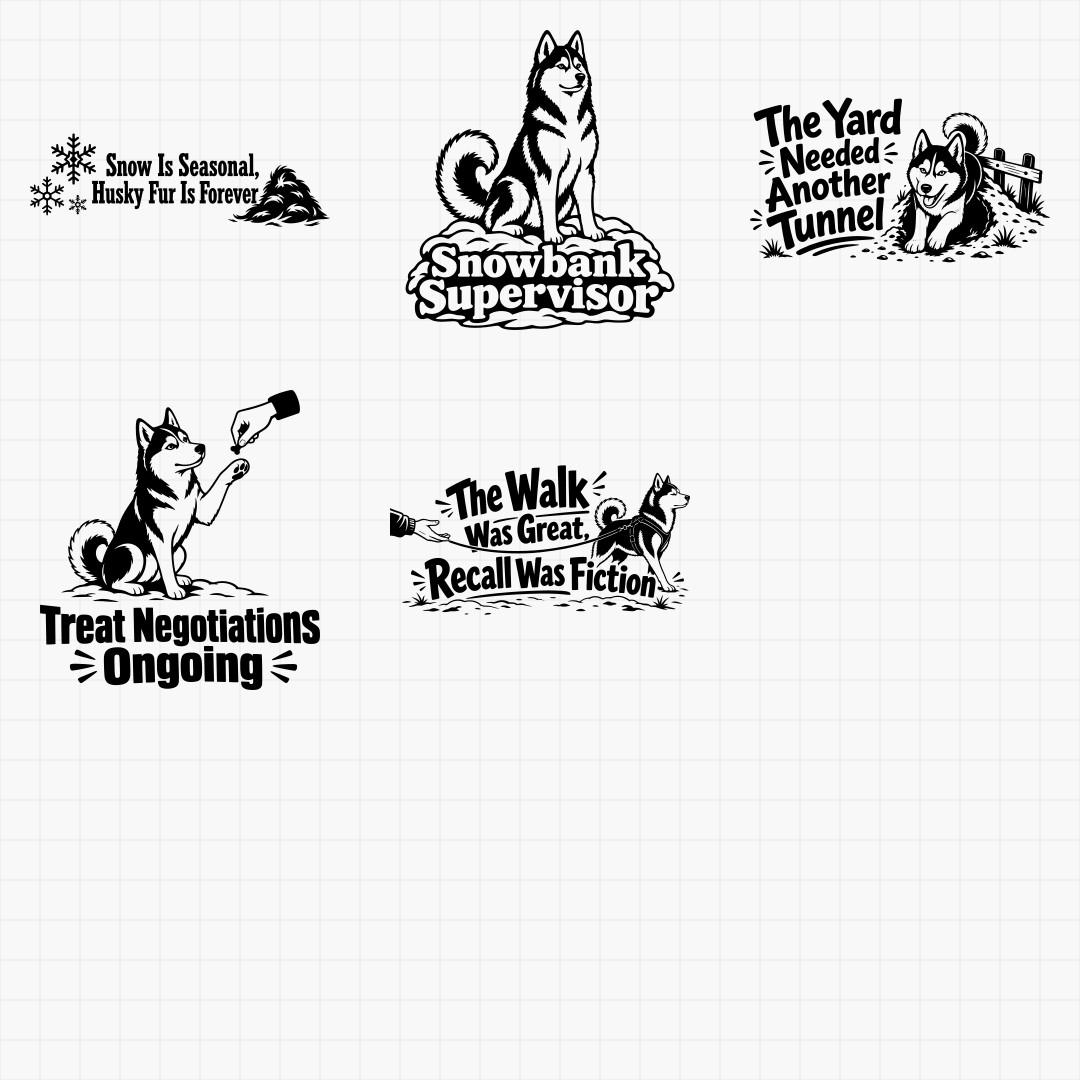 Siberian Husky Designs - Thumbnail 6