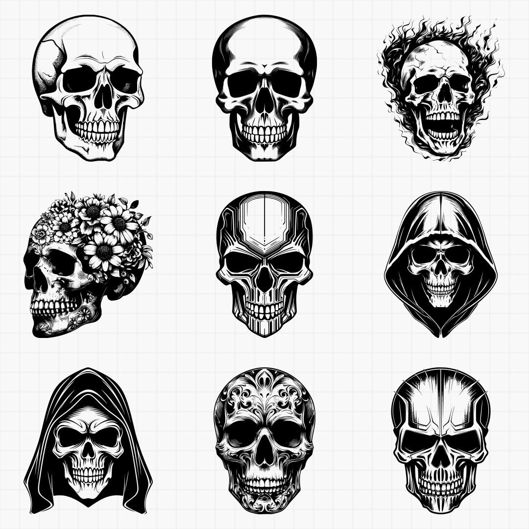 Skull Designs Pack - Thumbnail 2