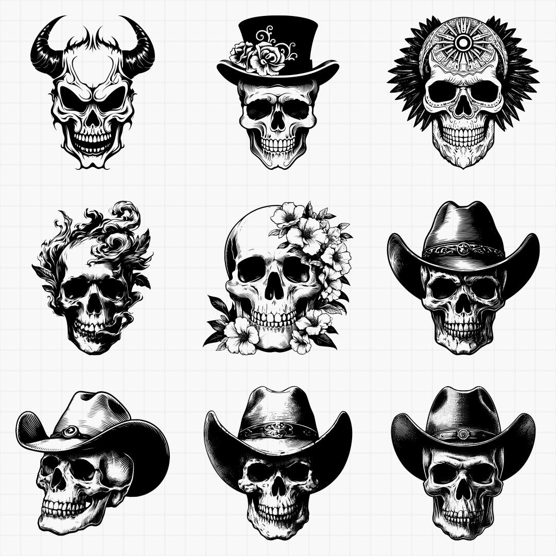 Skull Designs Pack - Thumbnail 3