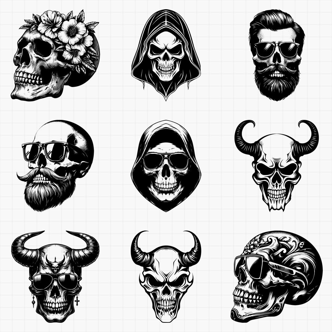 Skull Designs Pack - Thumbnail 5