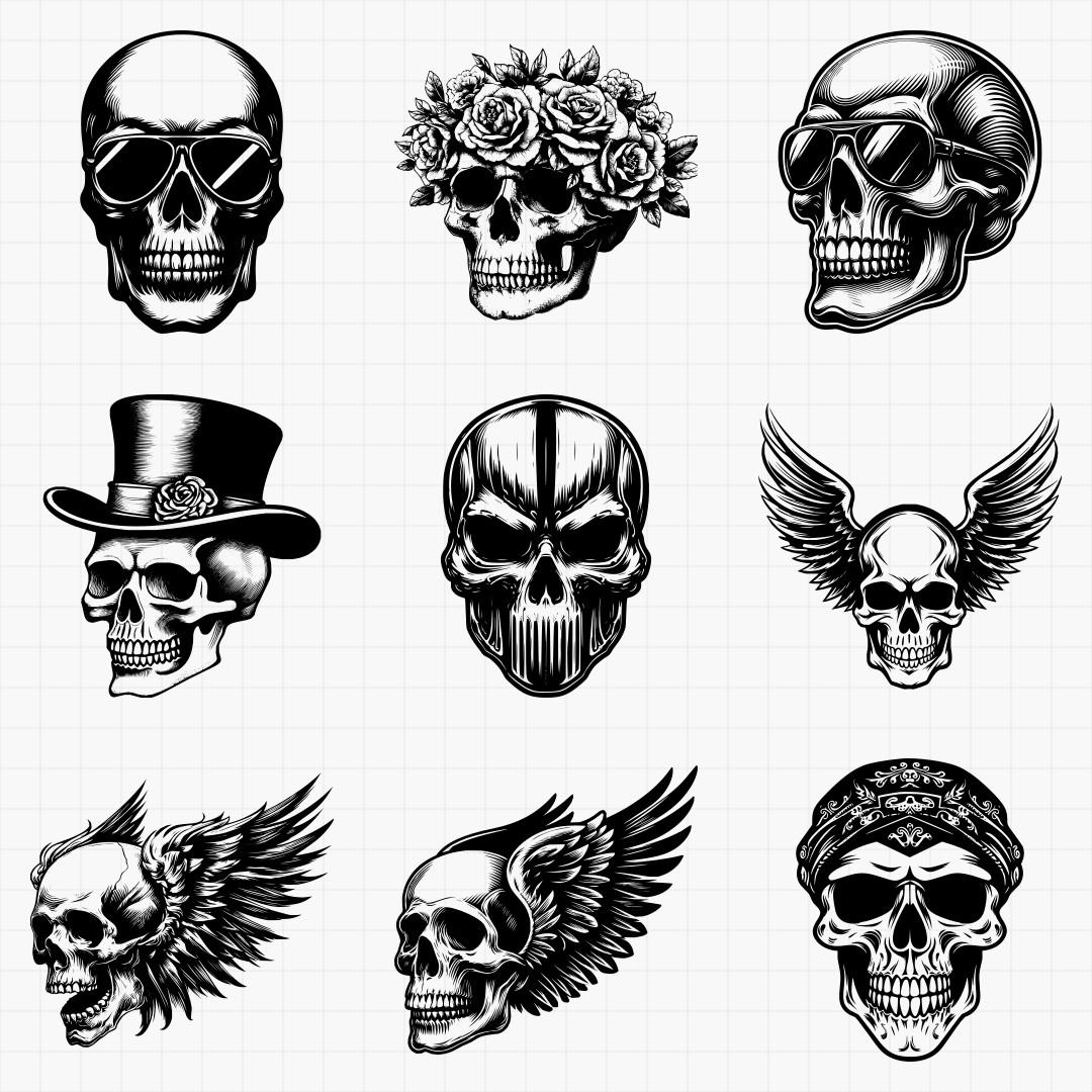 Skull Designs Pack - Thumbnail 6