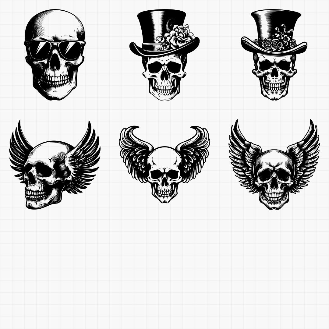 Skull Designs Pack - Thumbnail 8
