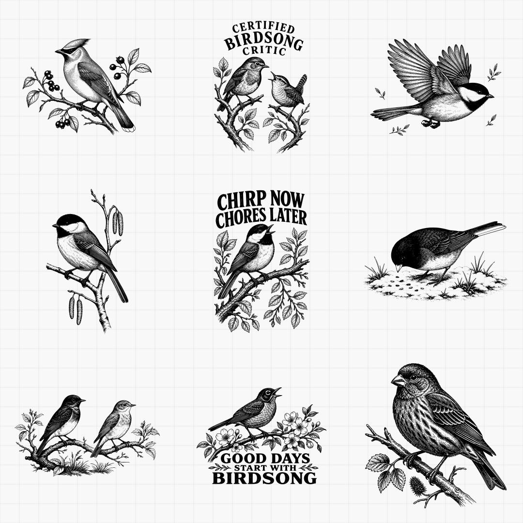 Songbird SVG Designs - Thumbnail 3