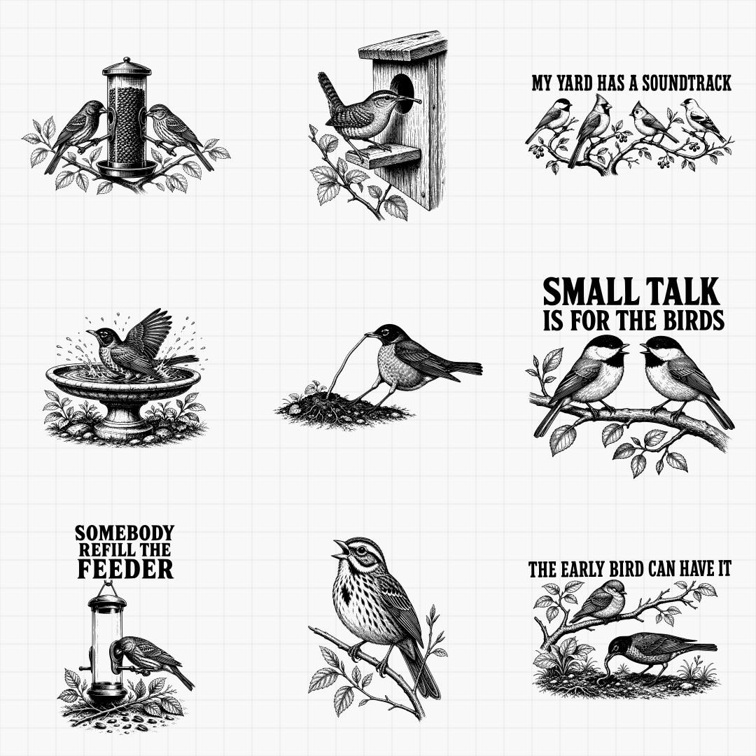 Songbird SVG Designs - Thumbnail 4