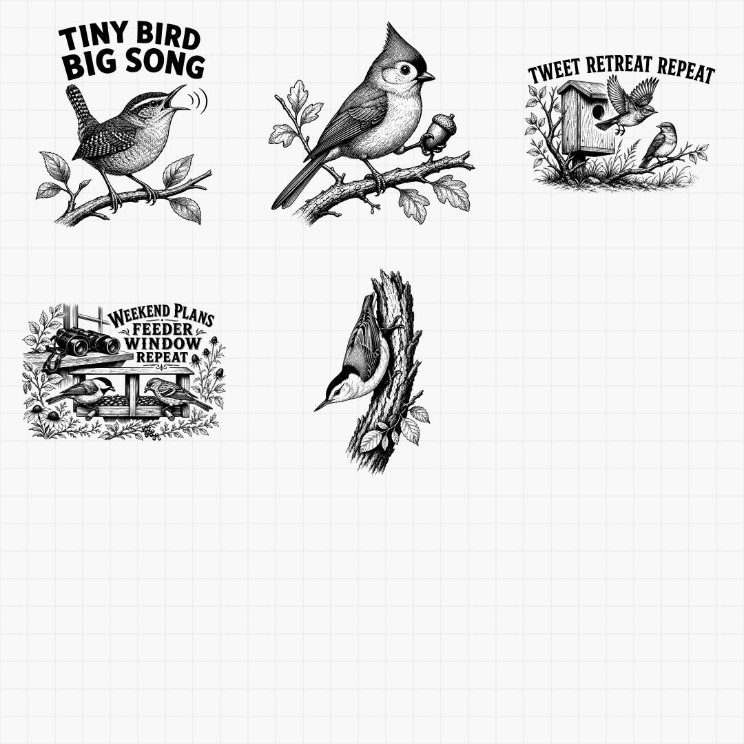 Songbird SVG Designs - Thumbnail 5