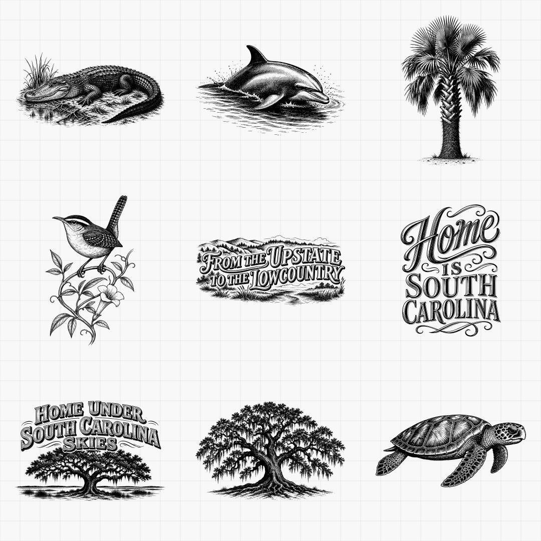 South Carolina State Pride & Travel Designs - Thumbnail 2
