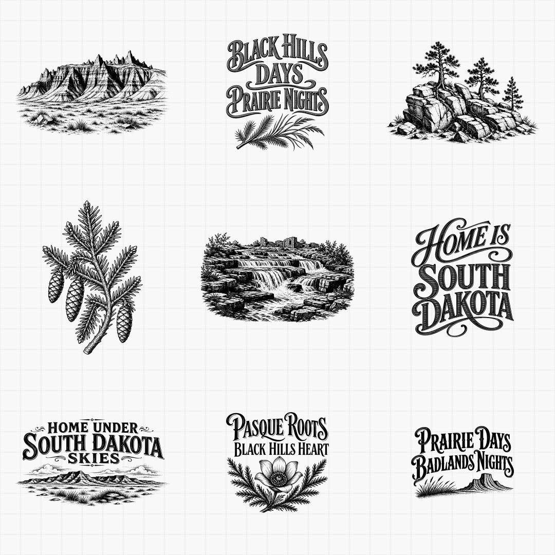 South Dakota State Pride & Travel Designs - Thumbnail 2