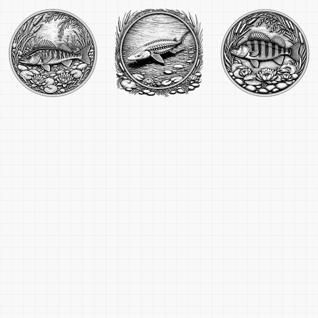 Sport Fish Relief Medallions - Thumbnail 5