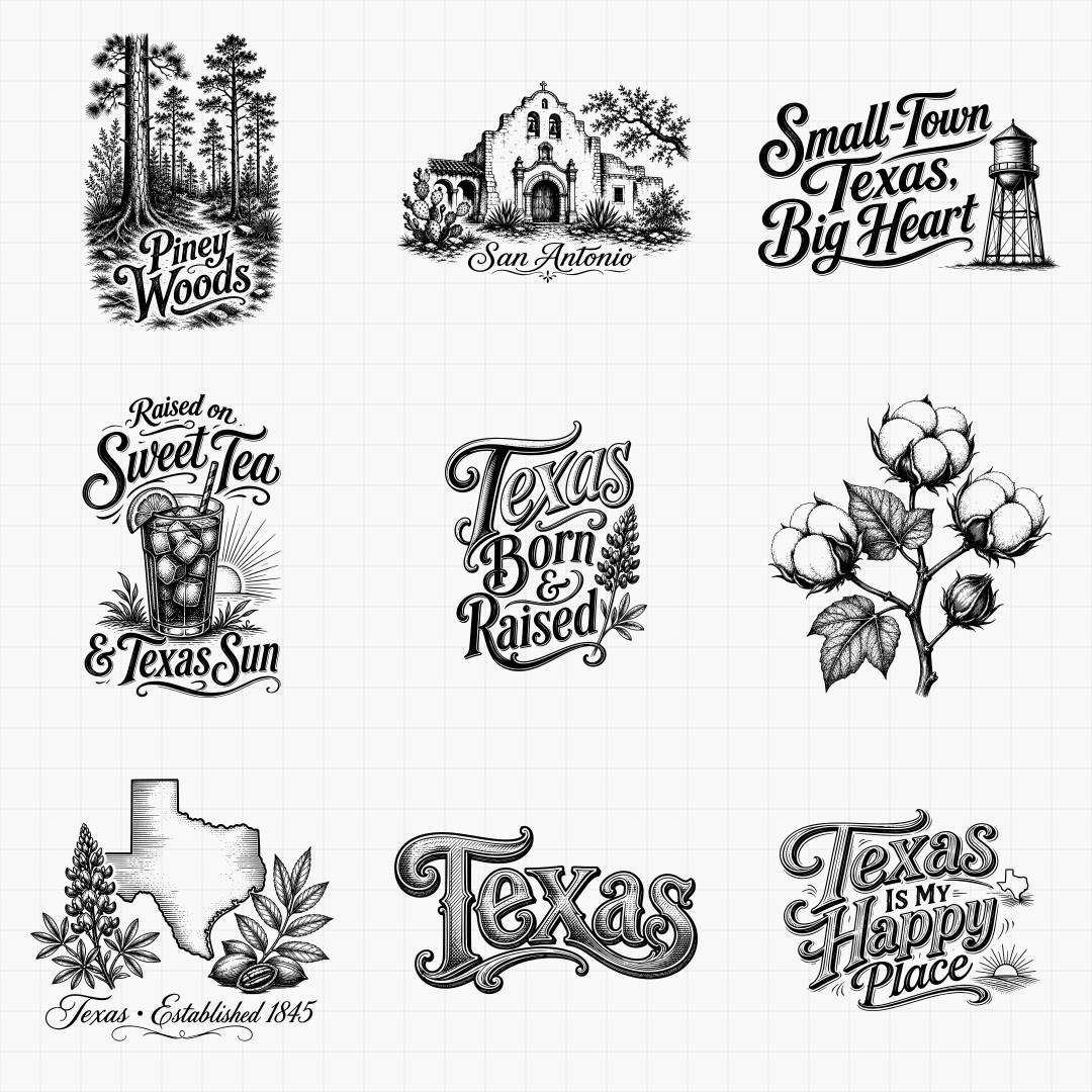 Texas State Pride & Travel Designs - Thumbnail 4