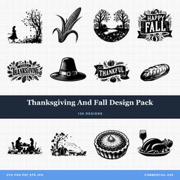 Thanksgiving And Fall Design Pack