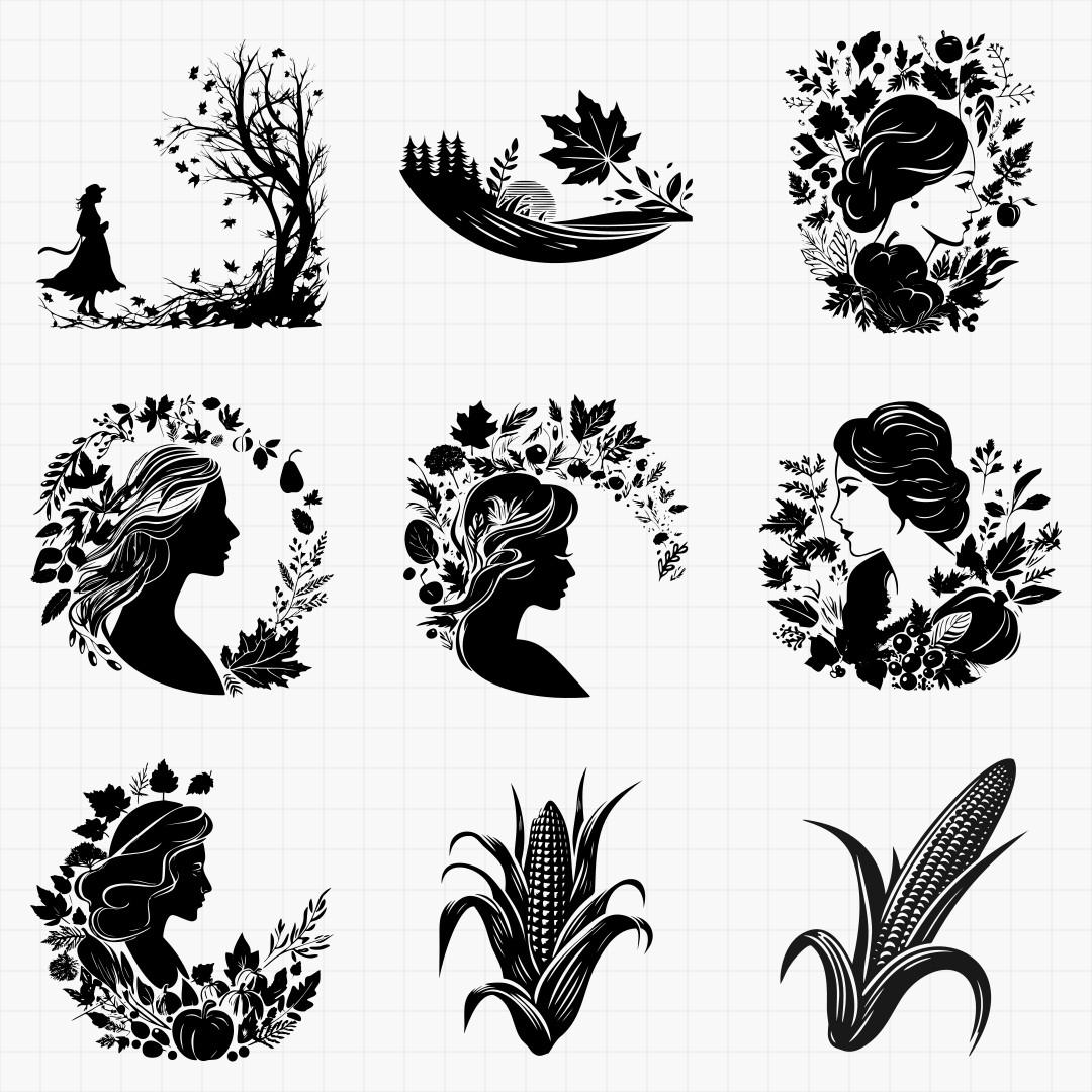 Thanksgiving And Fall Design Pack - Thumbnail 2