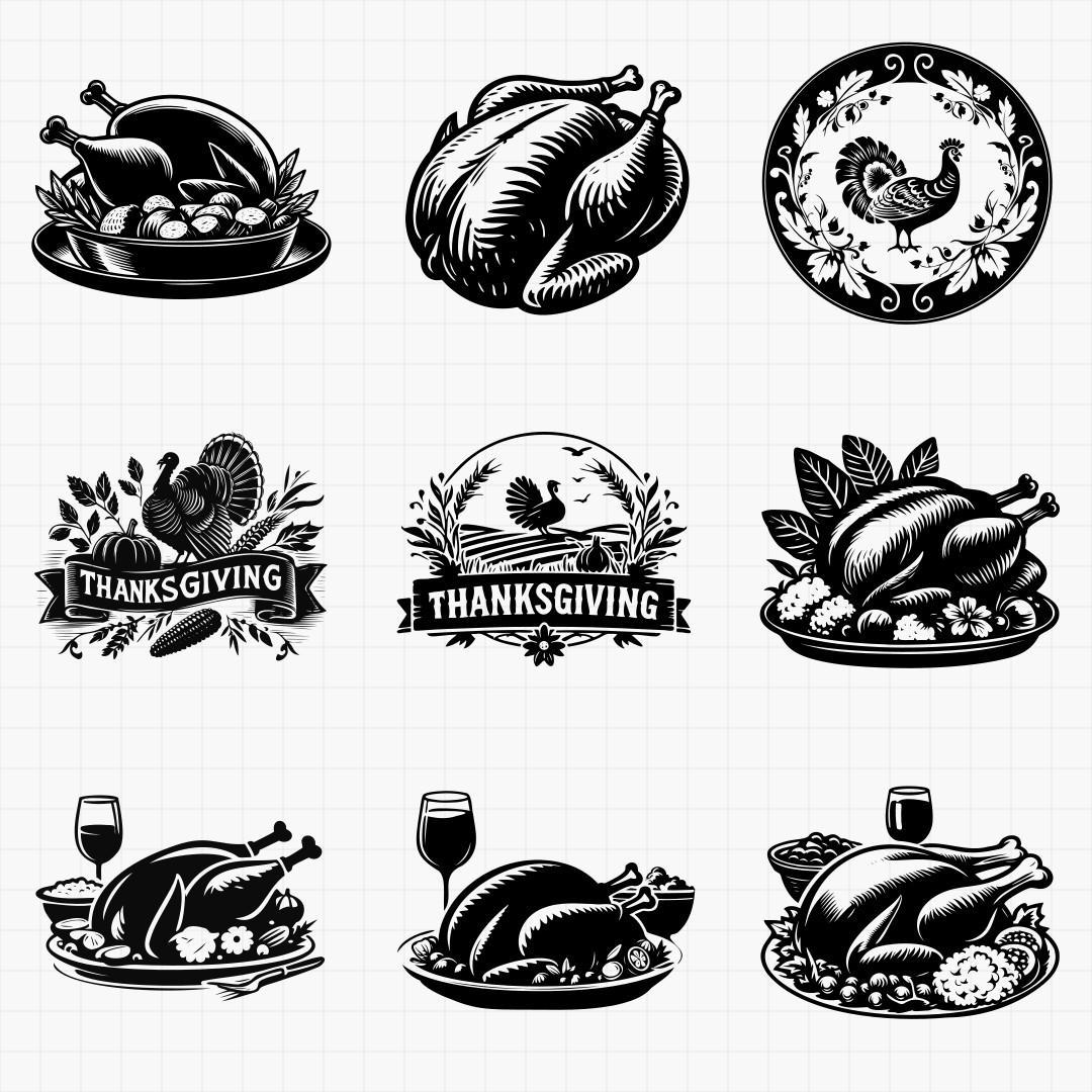 Thanksgiving And Fall Design Pack - Thumbnail 12