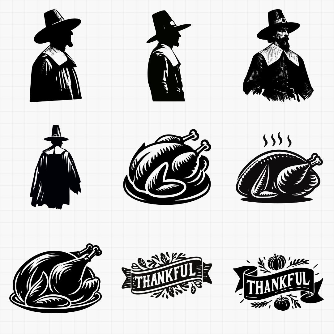 Thanksgiving And Fall Design Pack - Thumbnail 7