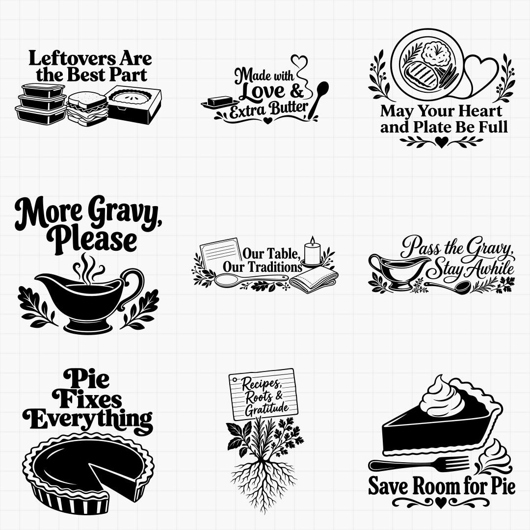 Thanksgiving Cutting Board Sayings - Thumbnail 3