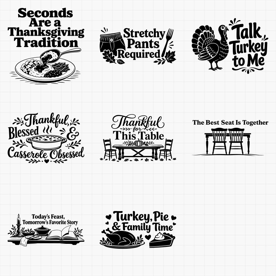 Thanksgiving Cutting Board Sayings - Thumbnail 4